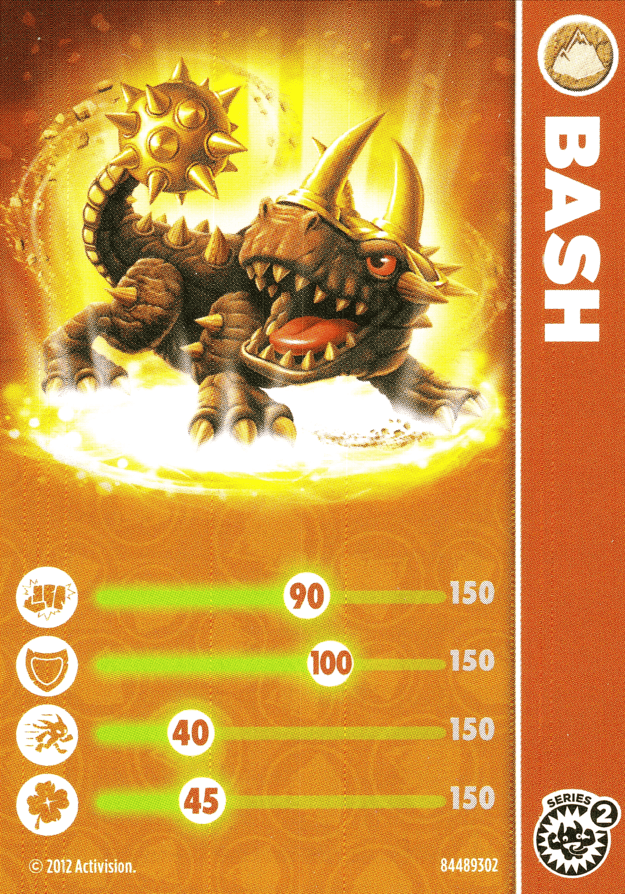 Skylanders Giants Bash Karte