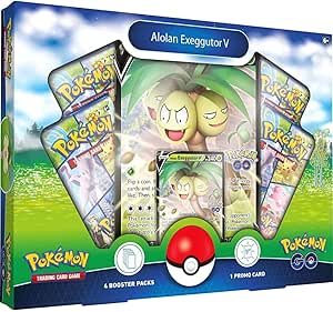 Pokémon Sword & Shield Pokemon Go Alolan Exeggutor V (English)