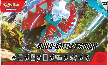 Pokémon Crimson & Purple Paradoxrift Build & Battle Stadium (German)