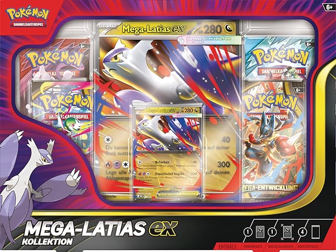 Pokémon Mega Entwicklung Mega Latias ex Kollektion (deutsch)