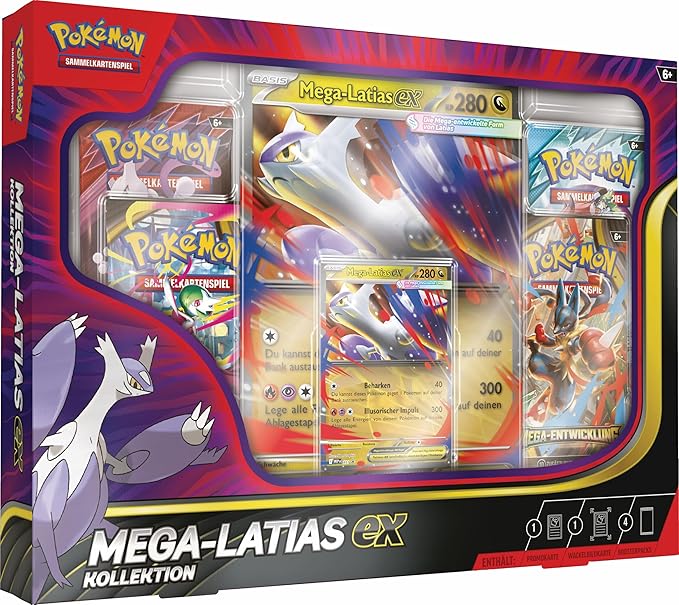 Pokémon Mega Entwicklung Mega Latias ex Kollektion (deutsch)