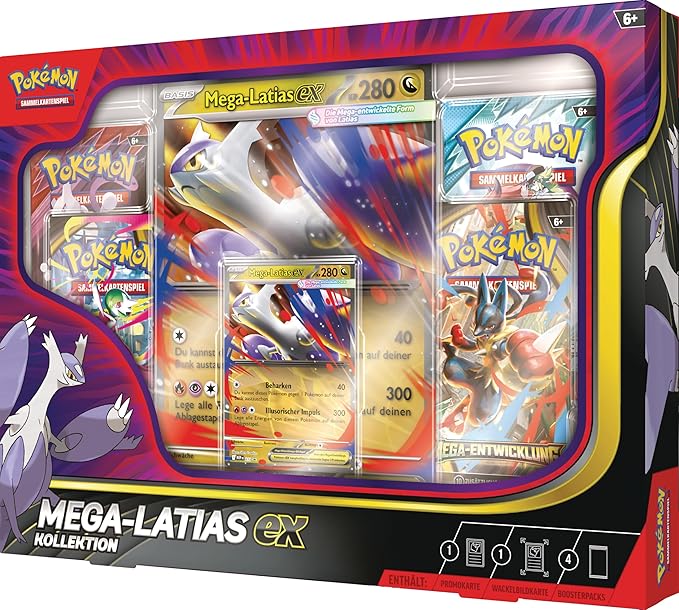 Pokémon Mega Entwicklung Mega Latias ex Kollektion (deutsch)