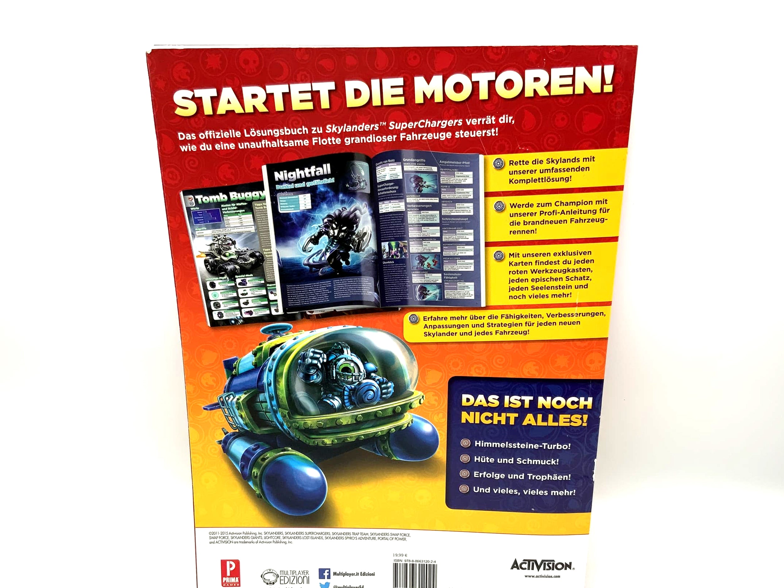 Skylanders Superchargers Lösungsbuch / Strategy Guide / Signature Series Guide