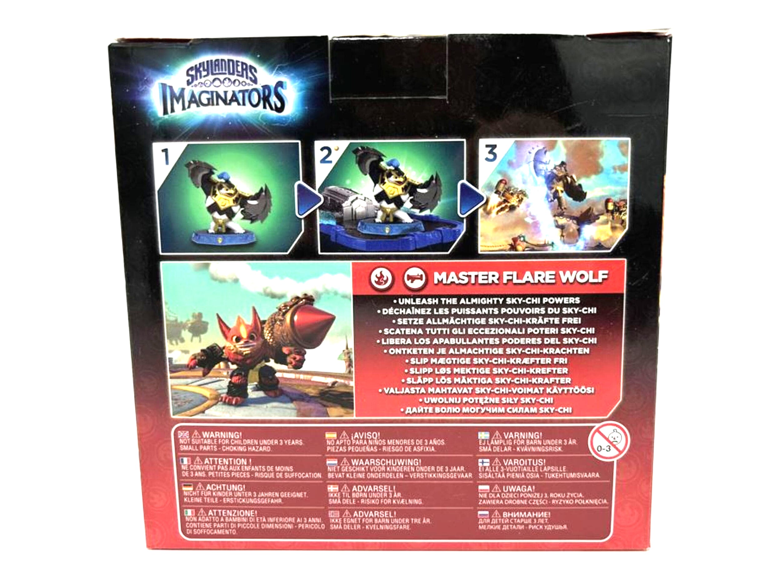 Skylanders Imaginators Figur Flare Wolf in Originalverpackung OVP