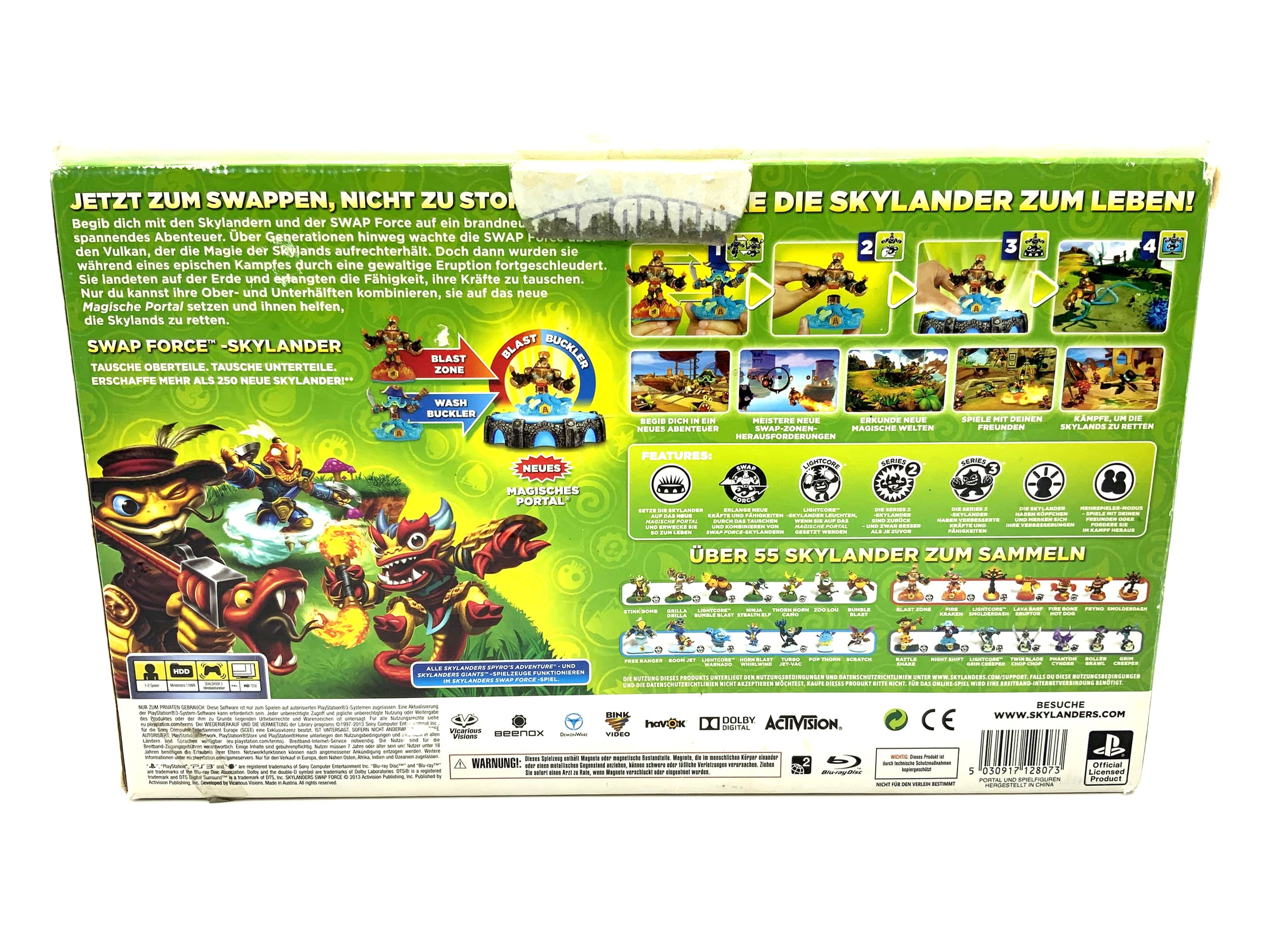 Skylanders Swap Force Starterset für Playstation 3 starter Pack PS3