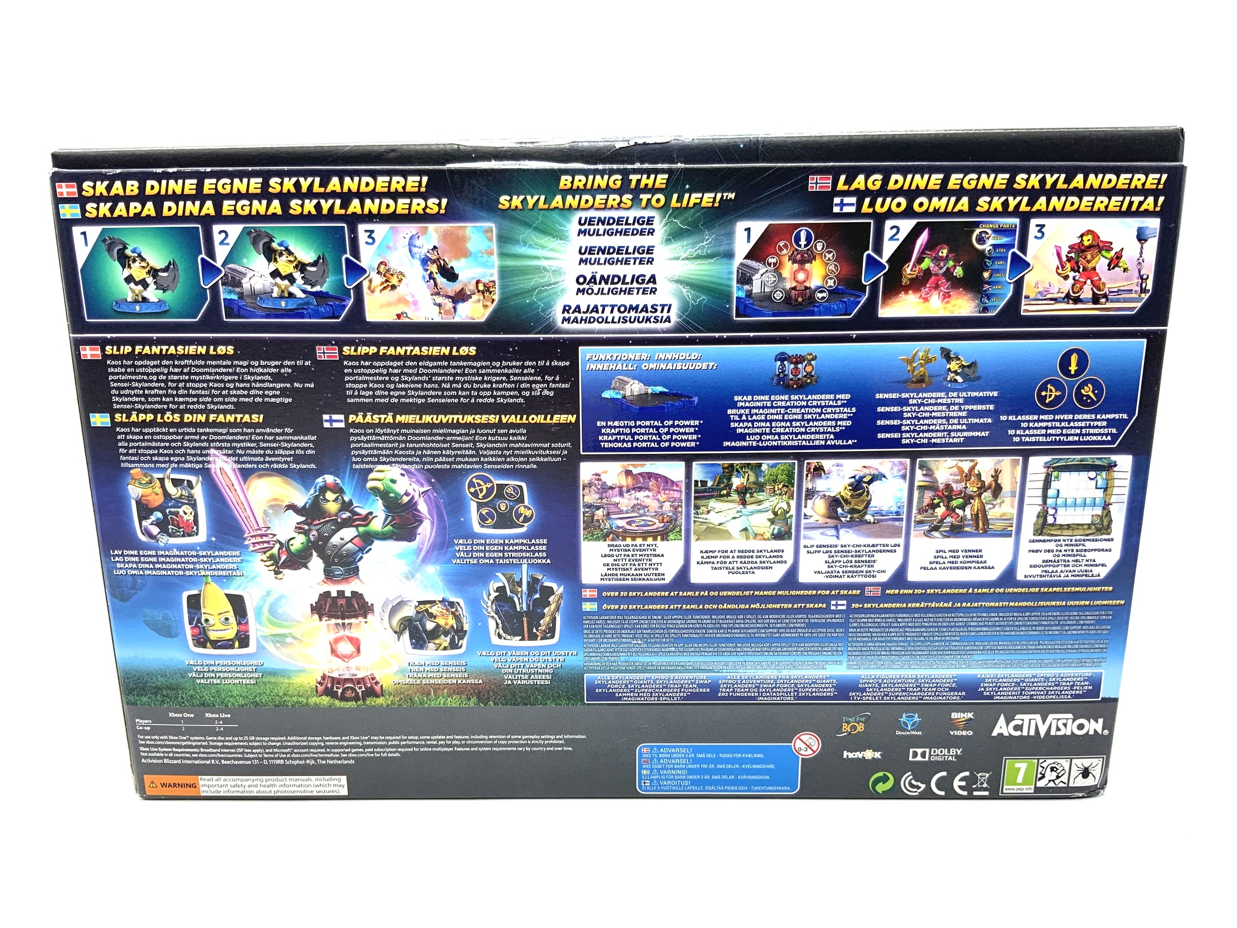 Skylanders Imaginators Starterset für Xbon One starter Pack schwedisch/finnisch!