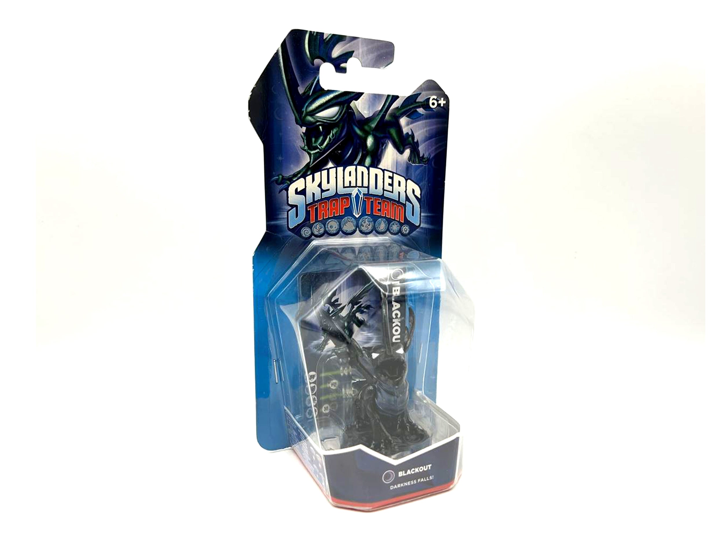 Figurine Skylanders Trap Team Blackout dans son emballage d'origine OVP