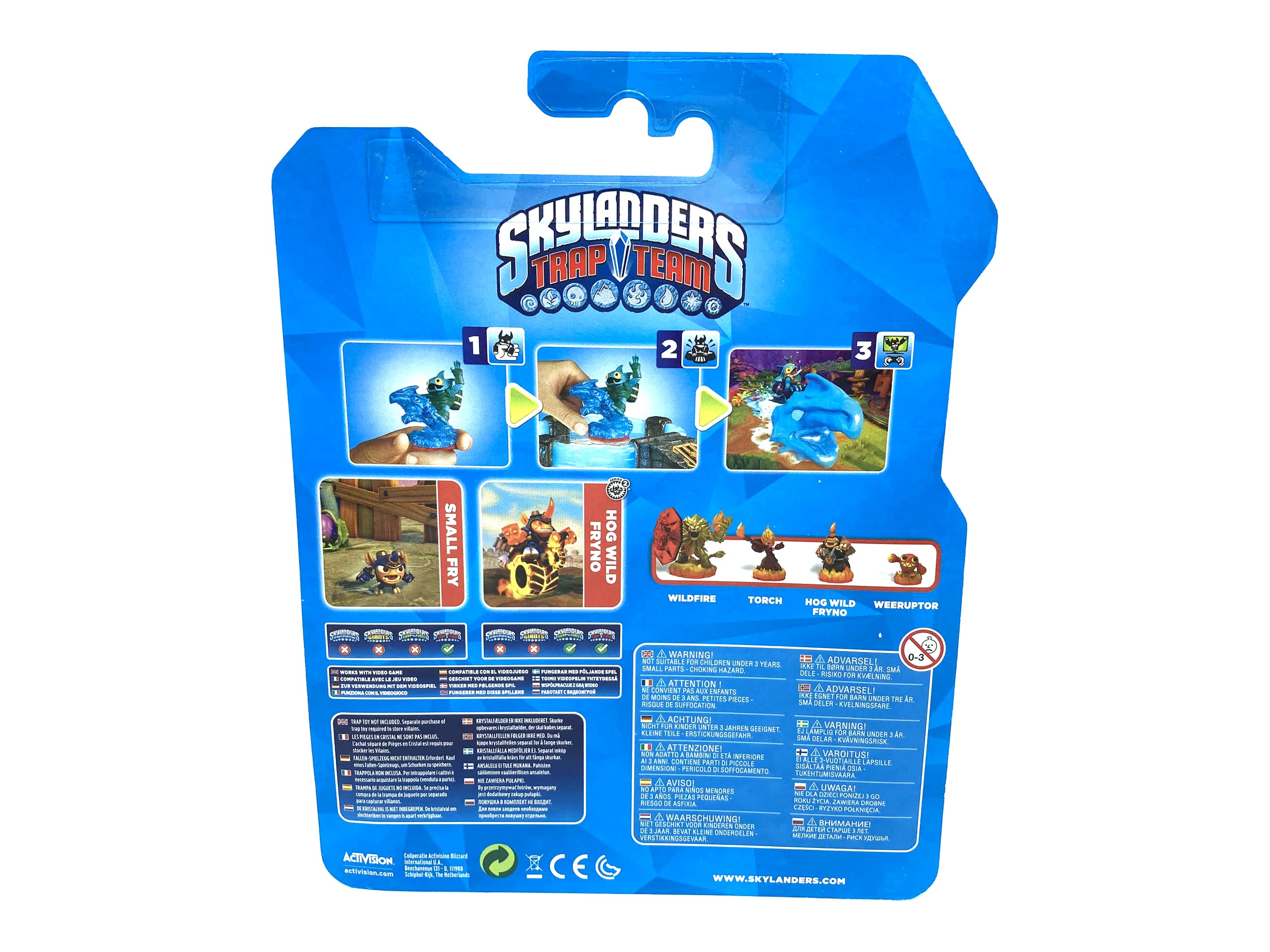 Skylanders Trap Team Hog Wild Fryno et Small Fry Duo Pack