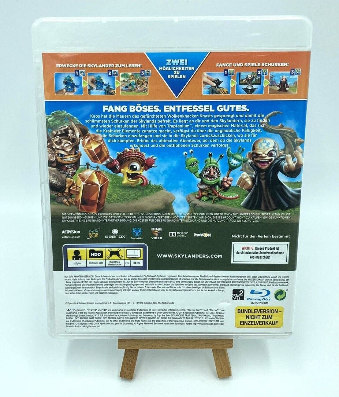 Skylanders Trap Team game for Sony Playstation 3