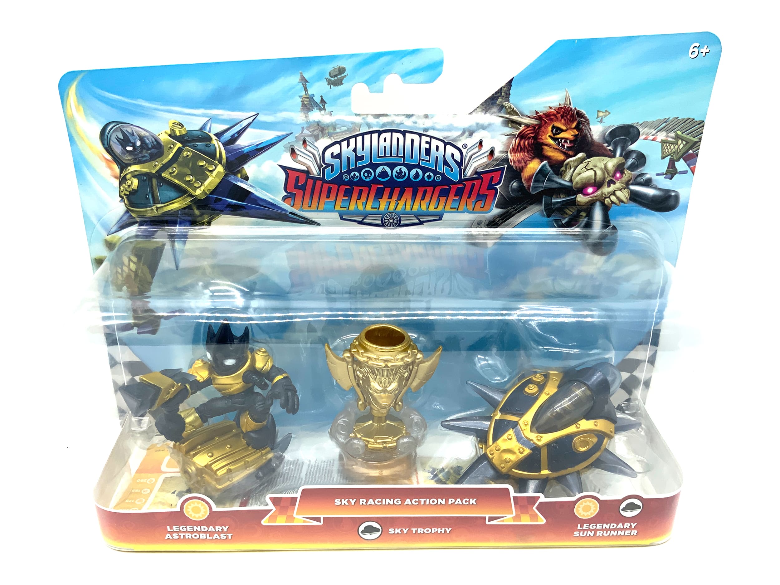 Skylanders Superchargers Legendary Sky Racing Action Pack Astroblast in OVP