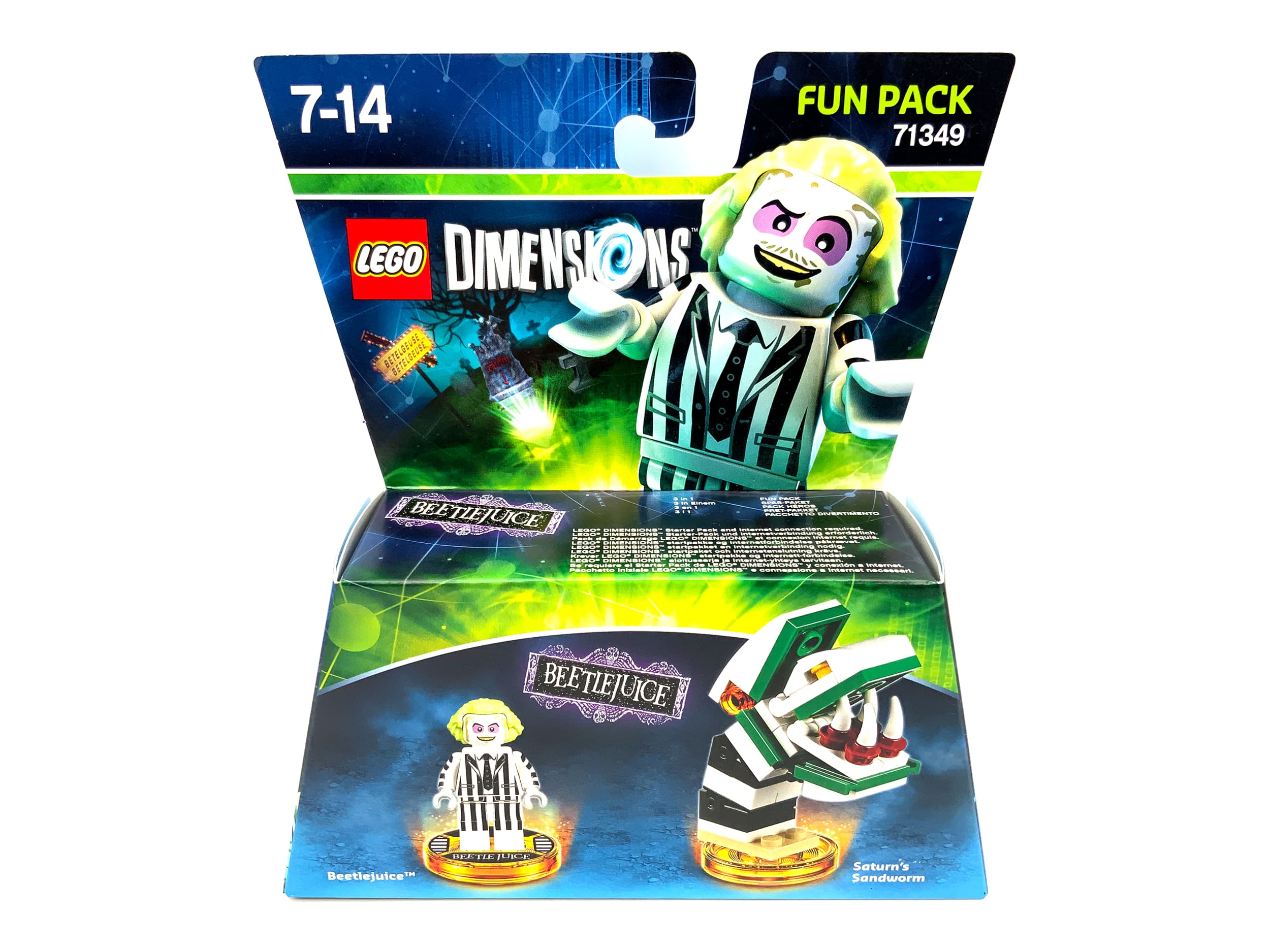 LEGO® Dimensions Fun Pack 71349 Beetlejuice - Beetlejuice & Saturn´s Sandworm