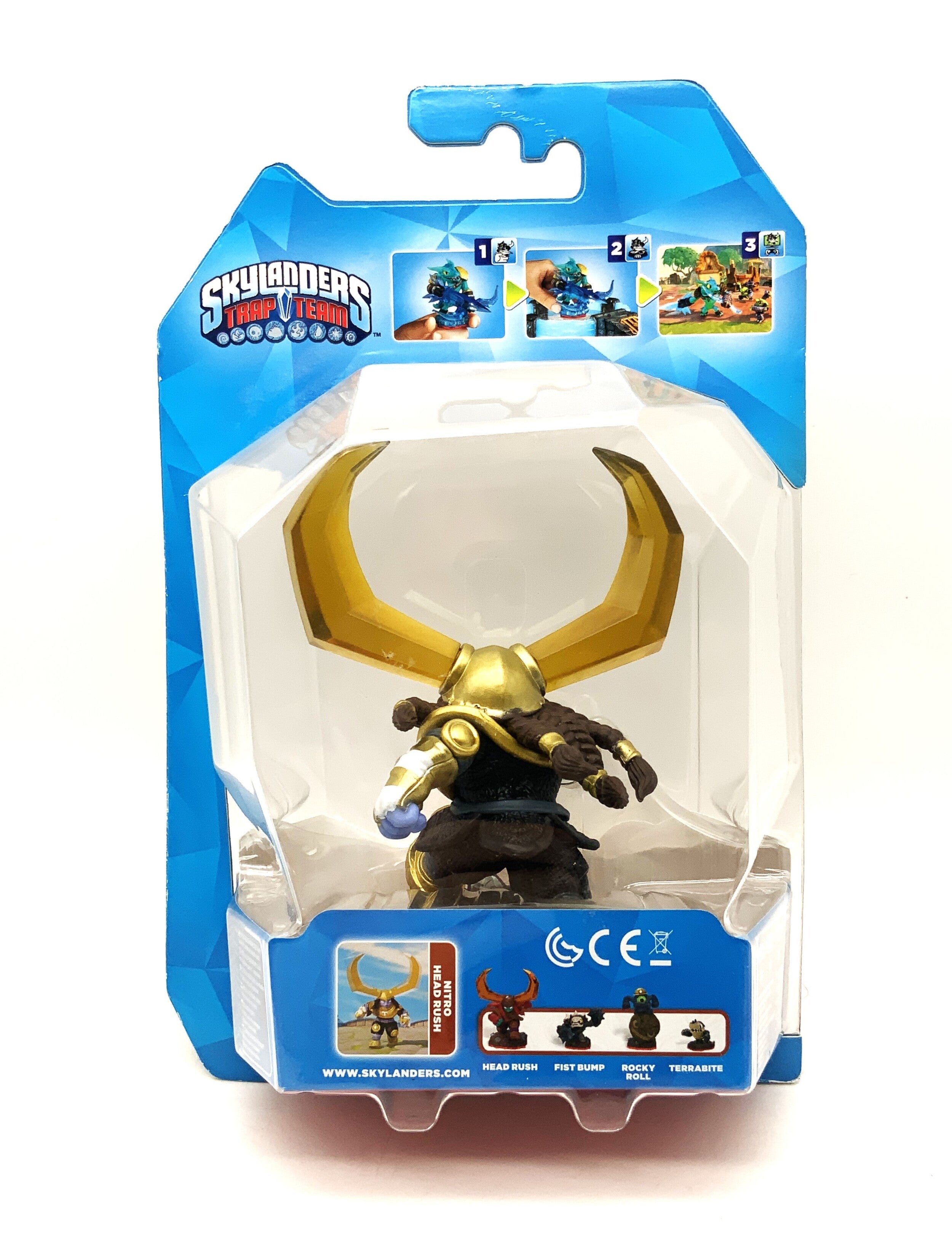 Skylanders Trap Team Nitro Head Rush in original packaging