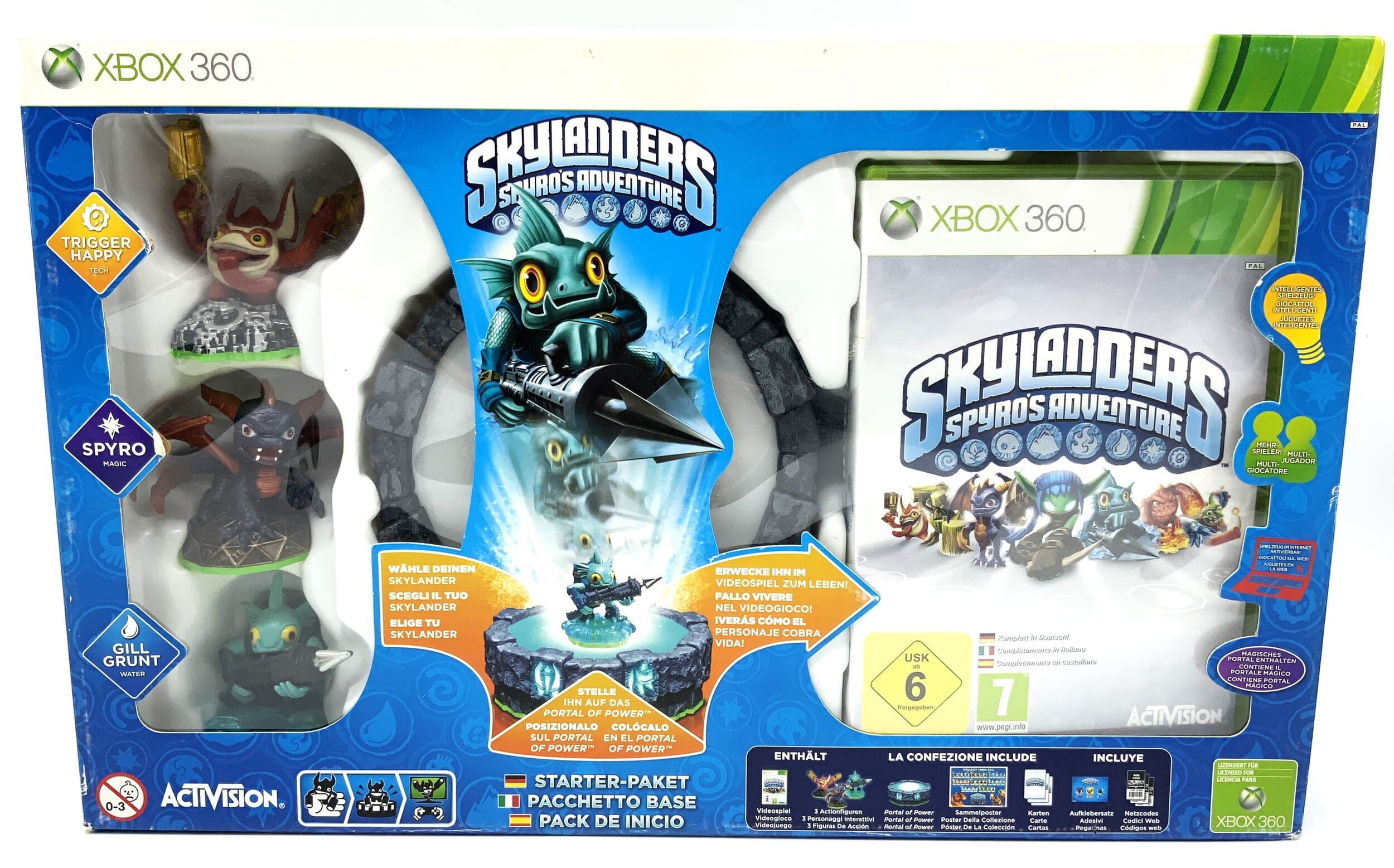 Skylanders Spyro's Adventure Starter Set for Xbox 360 starter pack