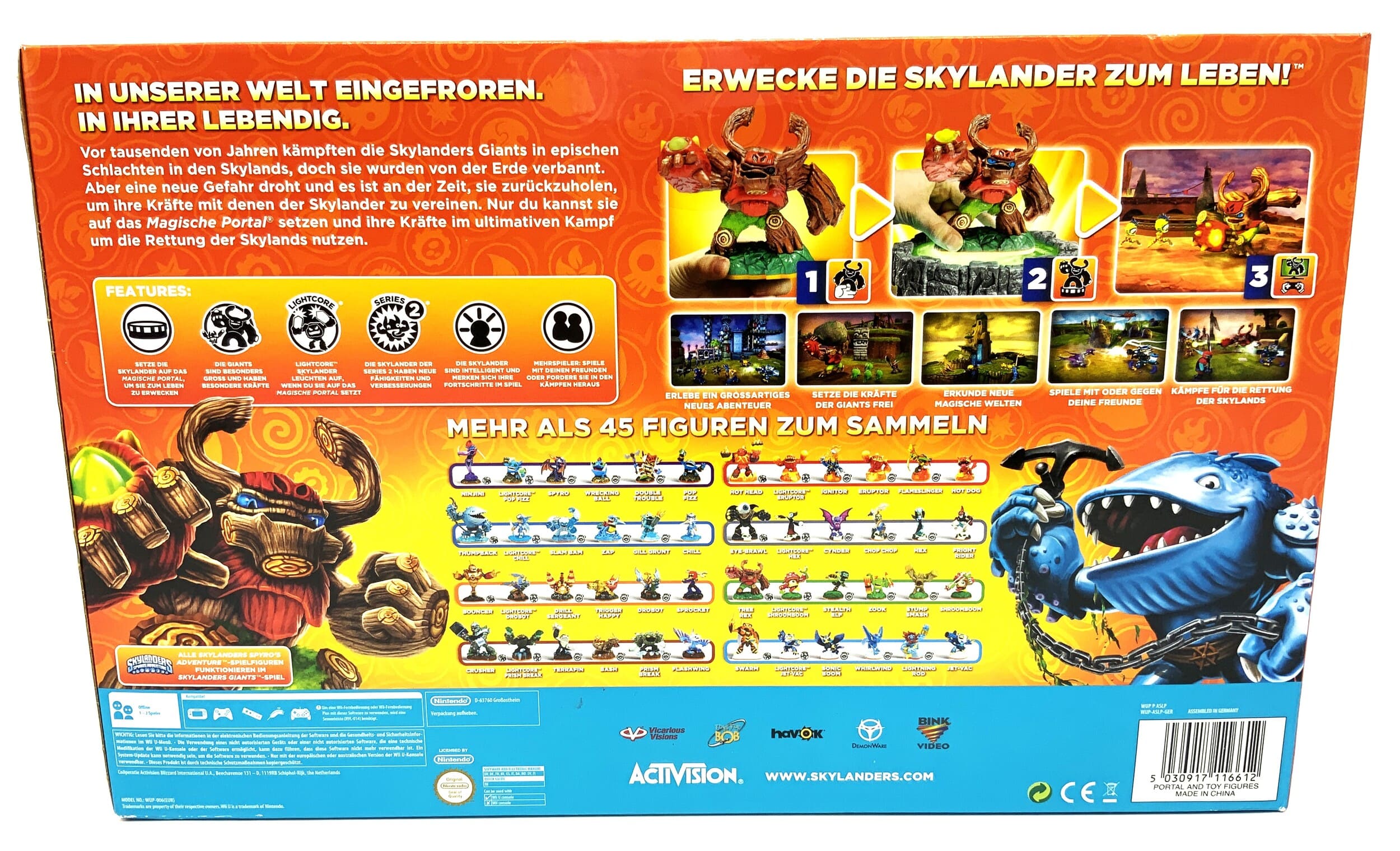 Skylanders Giants Starter Set for Nintendo Wii U starter pack
