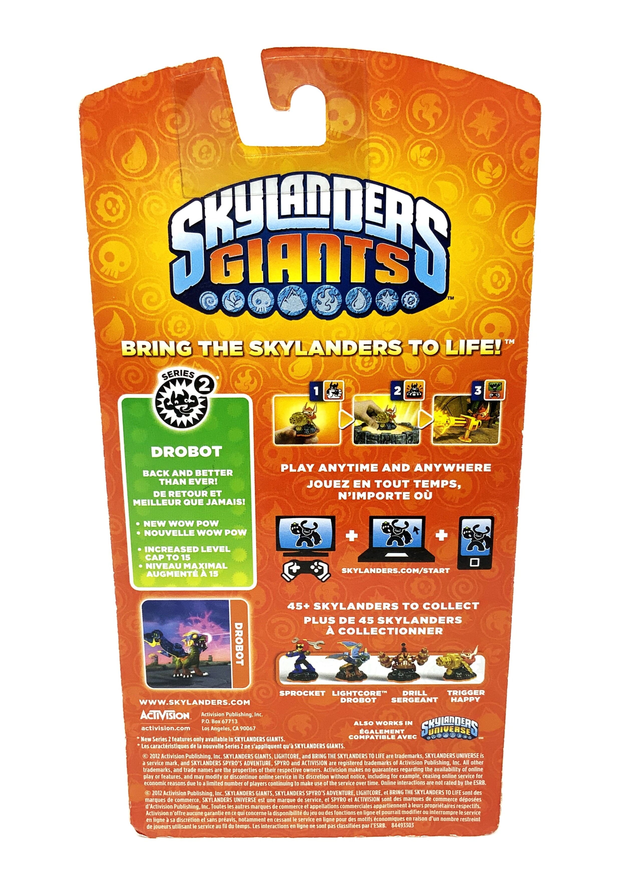 Skylanders Giants Drobot Series 2 Originalverpackt (OVP)