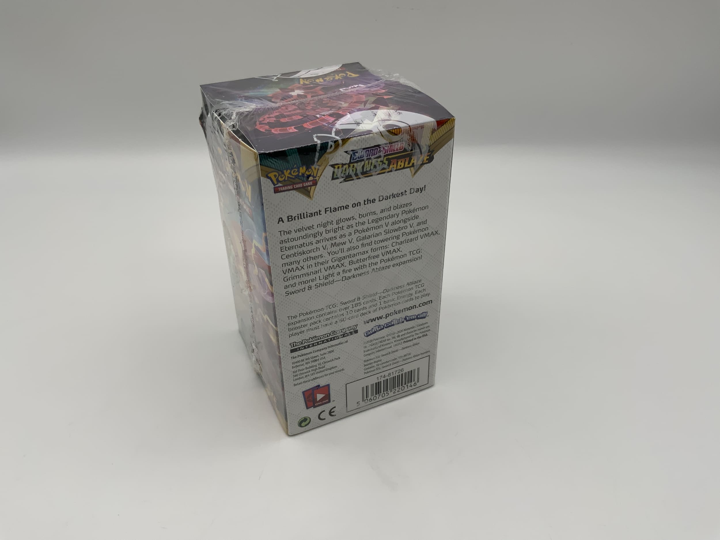 Pokémon Sword & Shield Darkness Ablaze Display 18 Booster (English)