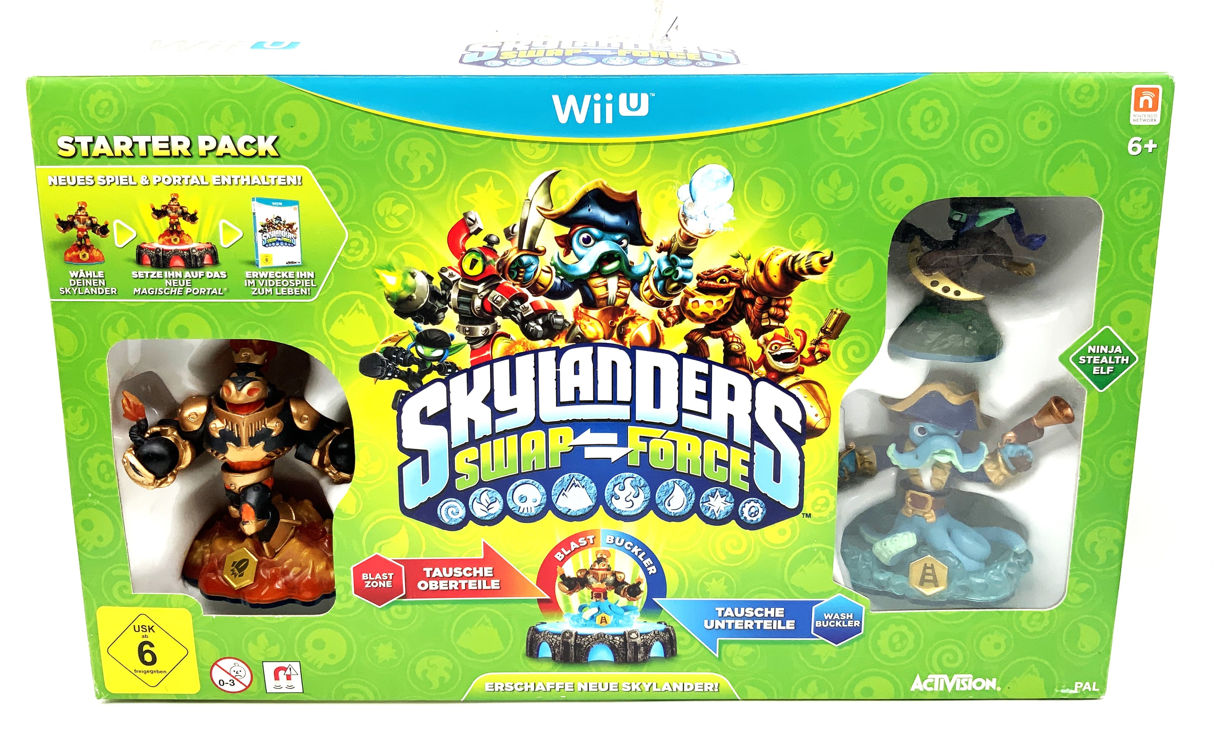 Skylanders Swap Force Starter Set for Nintendo Wii U starter pack