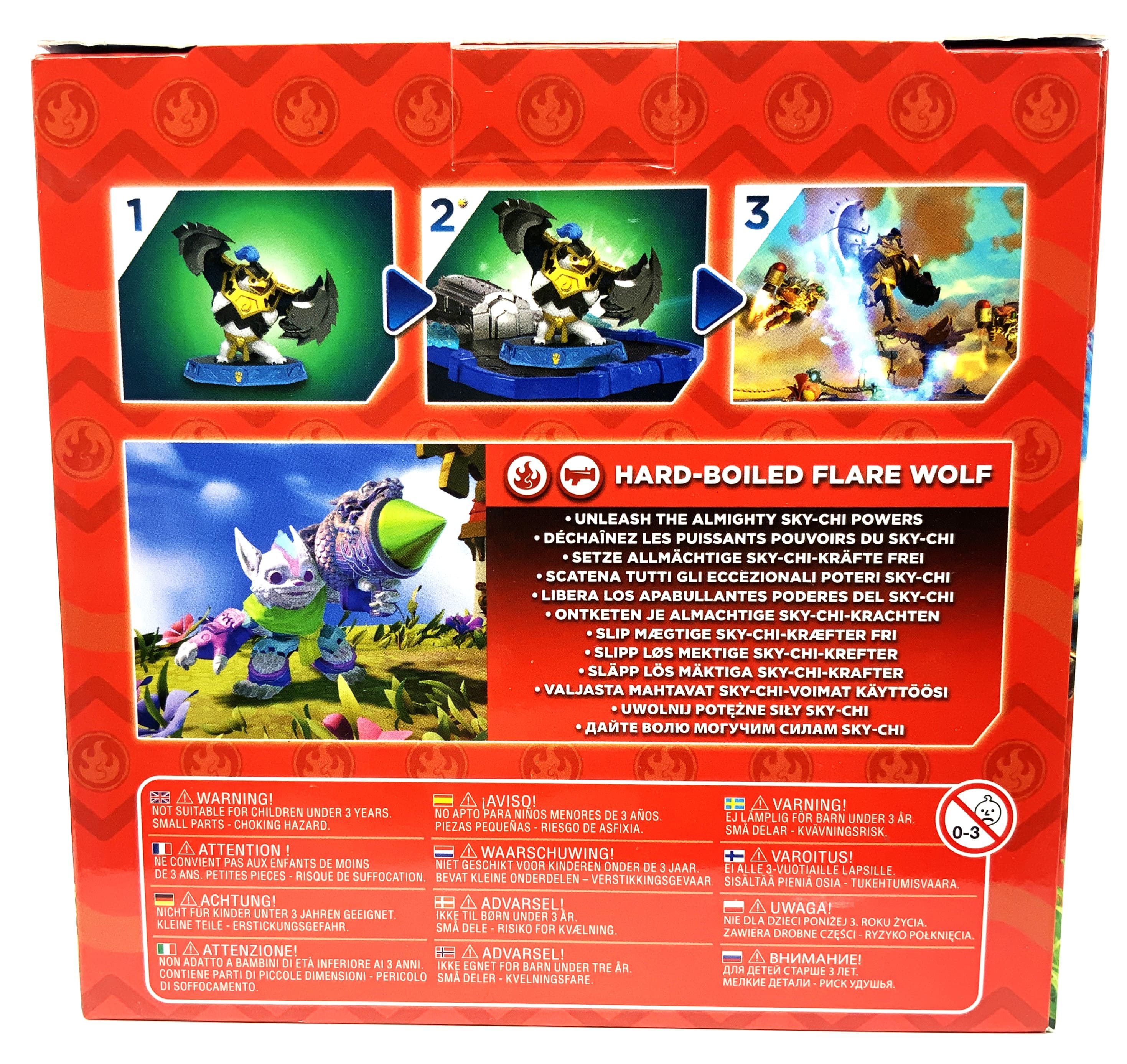 Skylanders Imaginators figure Hard Boiled Flare Wolf in original packaging OVP