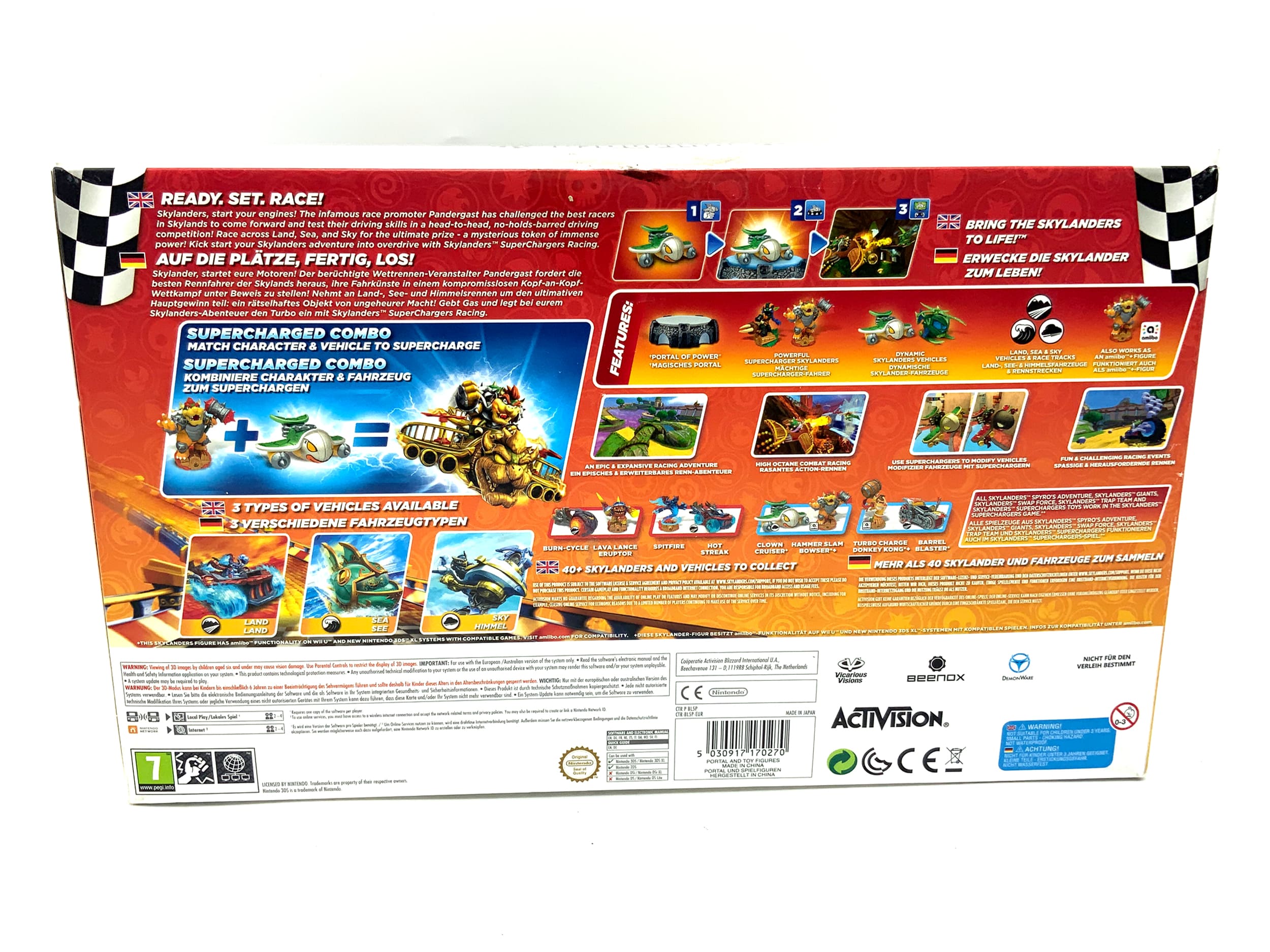 Skylanders Superchargers Starterset für Nintendo 3DS starter Pack