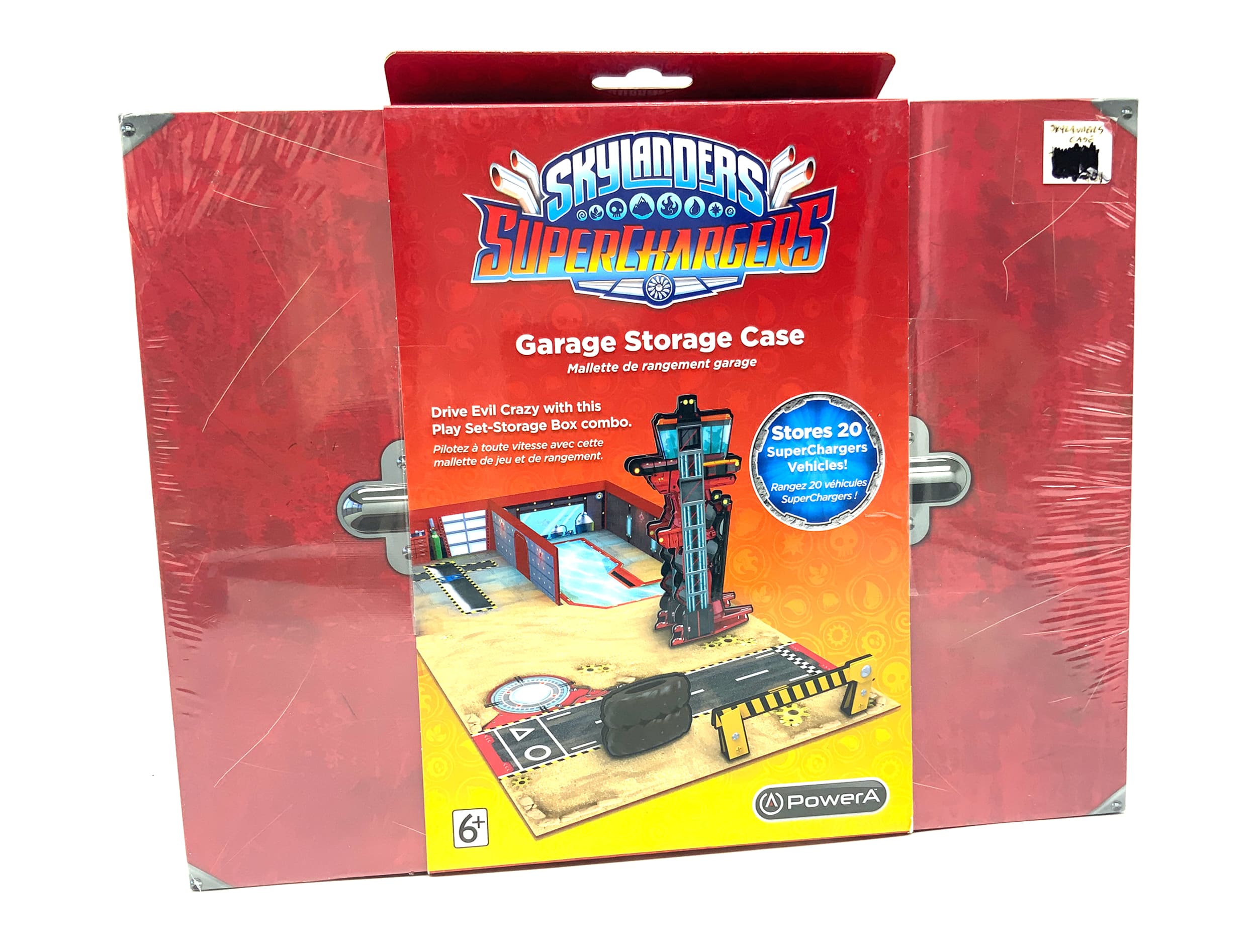 Skylanders Superchargers Pop Up Garage Aufbewahrungskoffer Neu