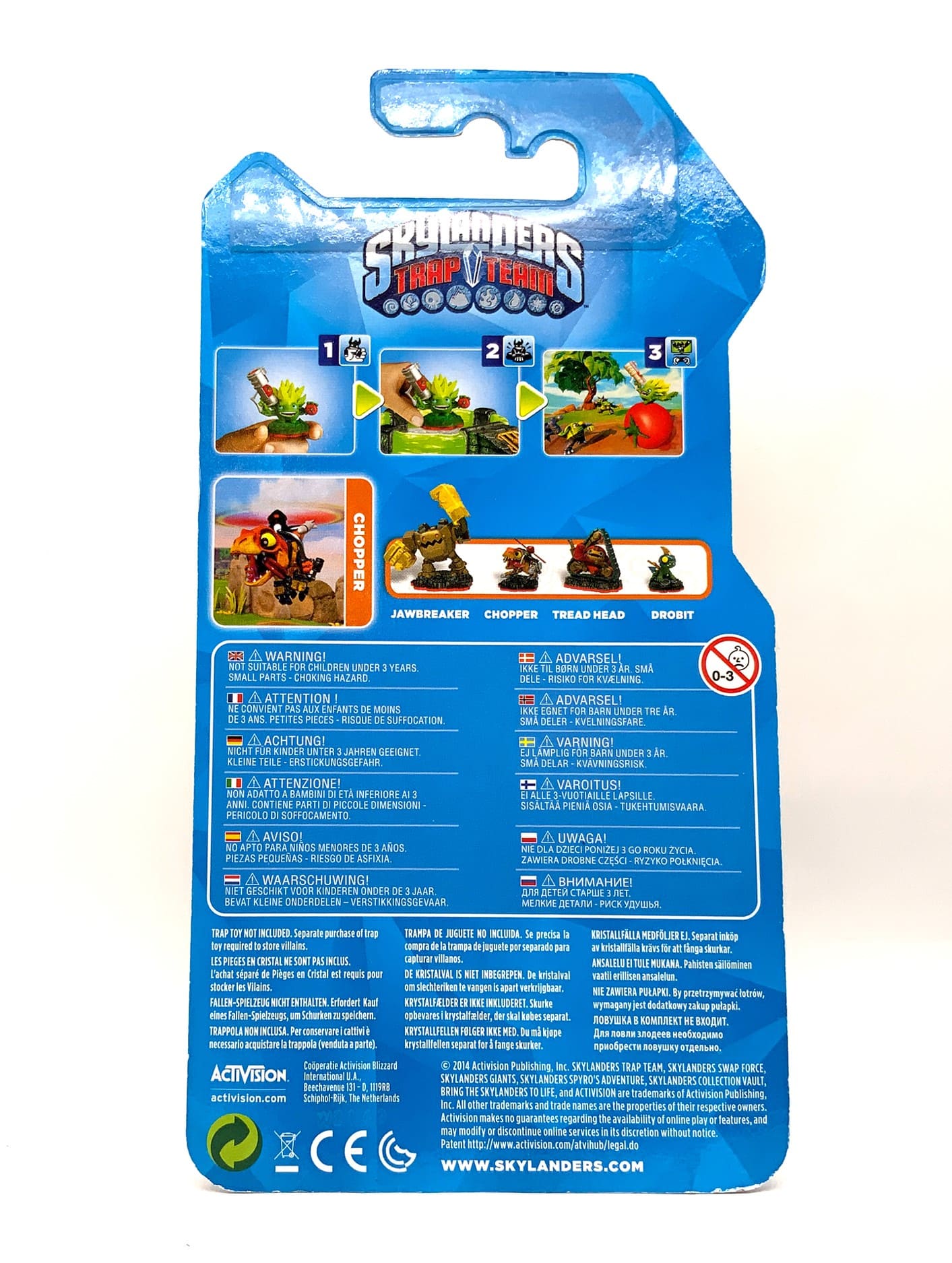 Skylanders Trap Team Chopper in OVP