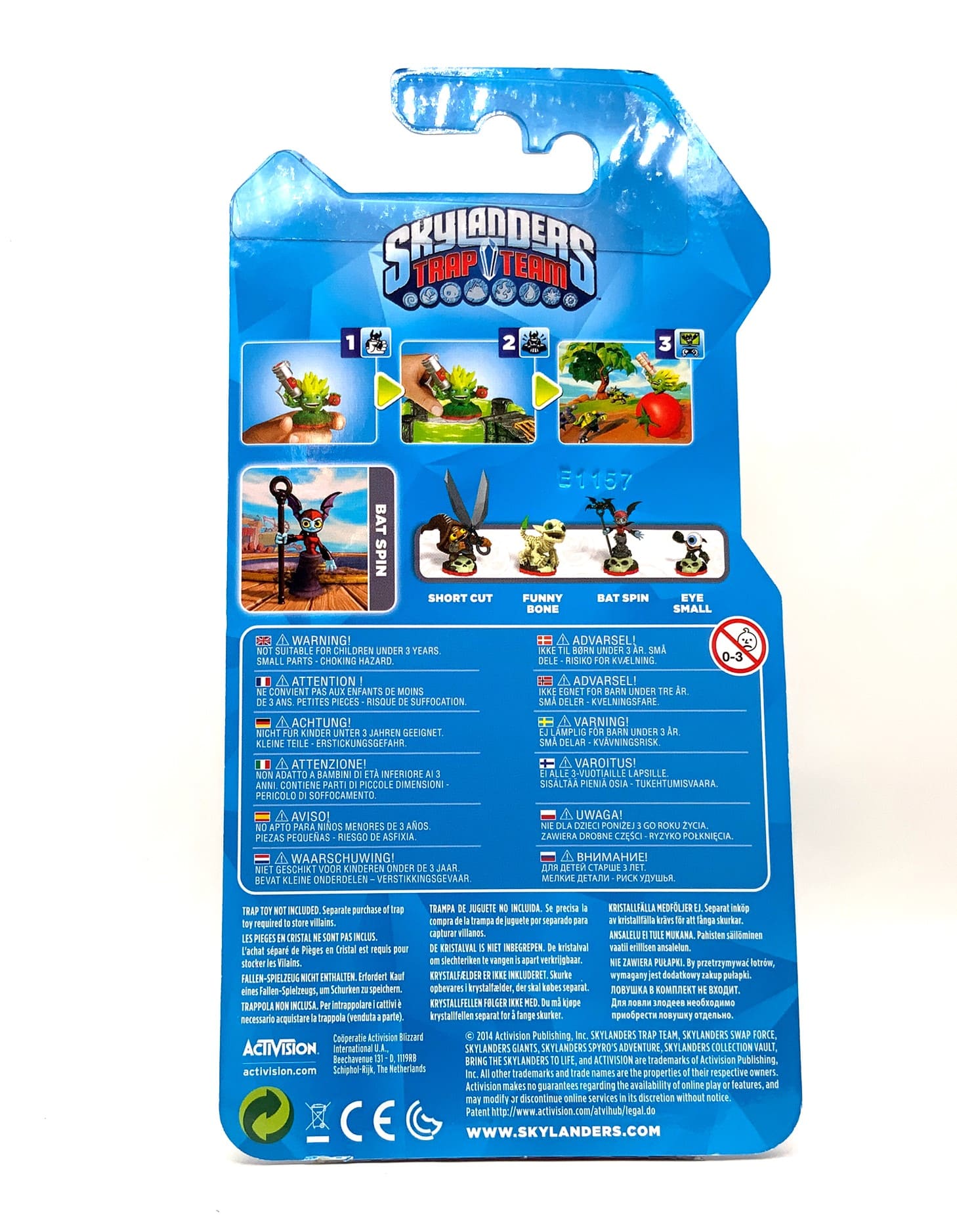 Skylanders Trap Team Bat Spin in OVP