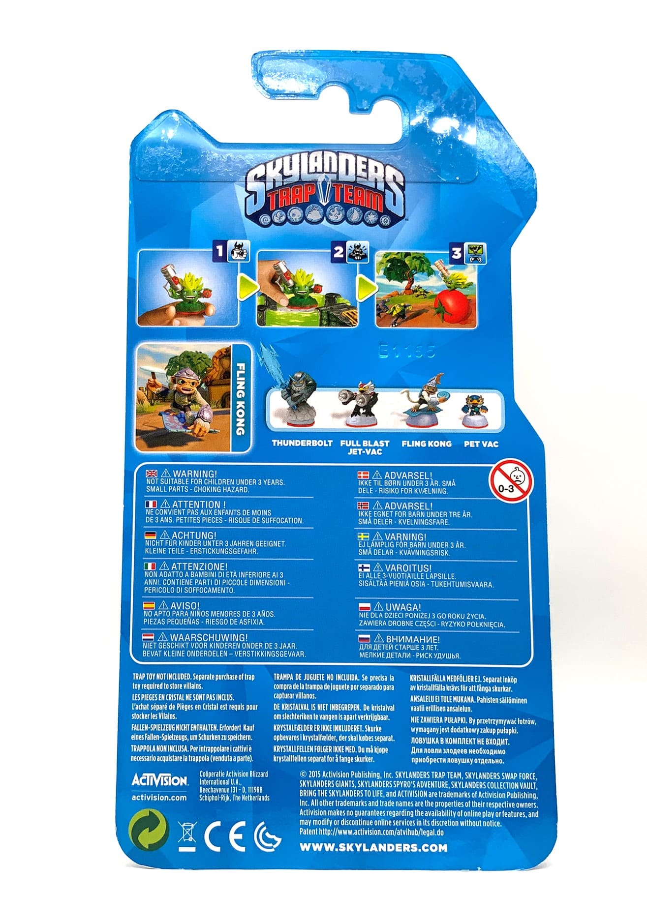 Skylanders Trap Team Fling Kong in OVP