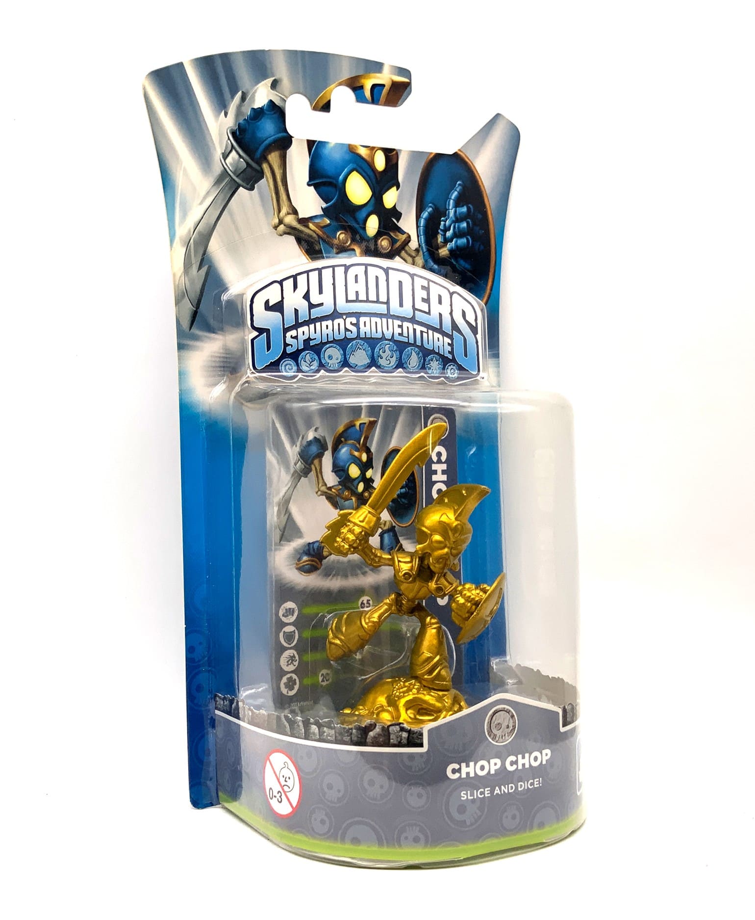 Skylanders Spyros Adventure Chop Chop Gold Chase Variante in OVP