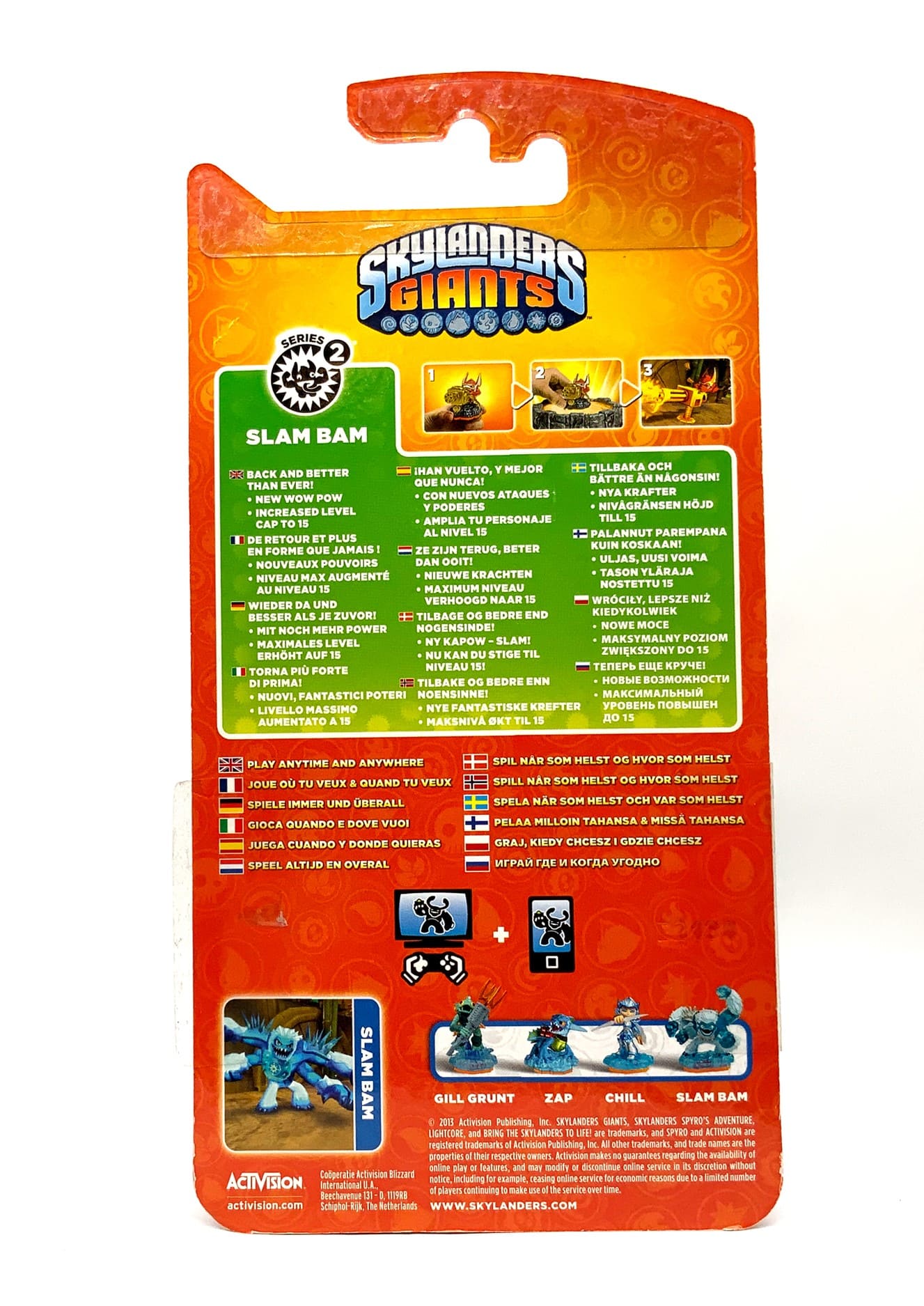 Skylanders Giants Slam Bam in OVP