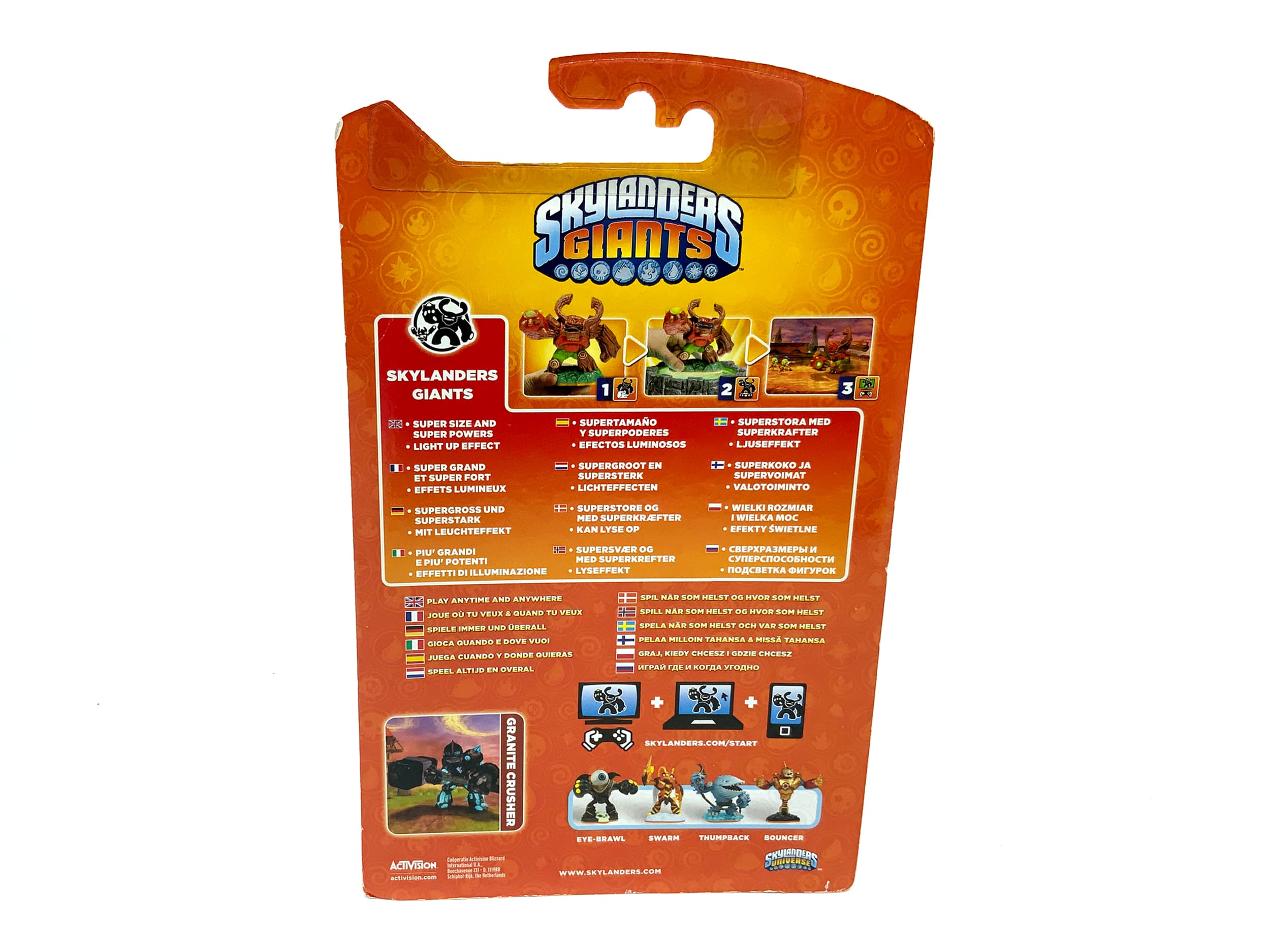 Skylanders Giants Granite Crusher in OVP