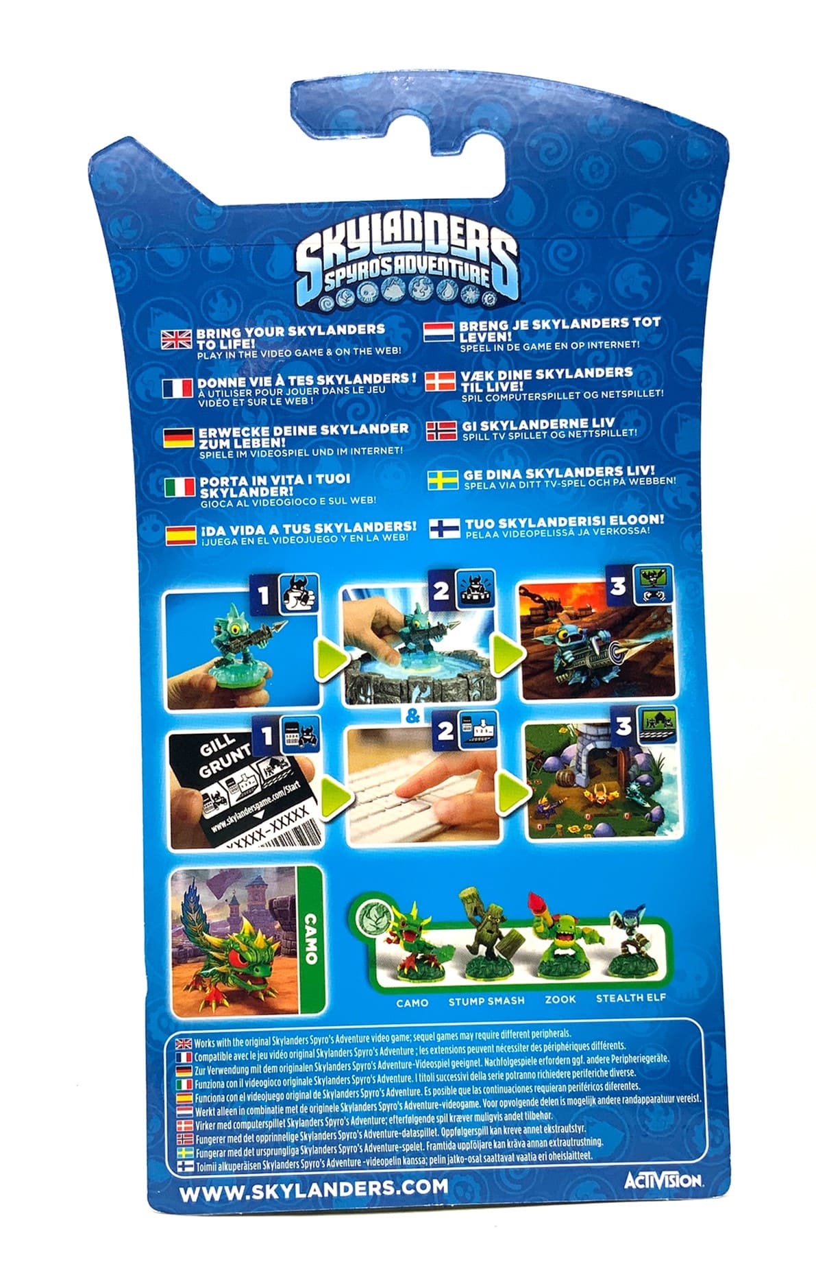 Skylanders Spyros Adventure Camo in OVP