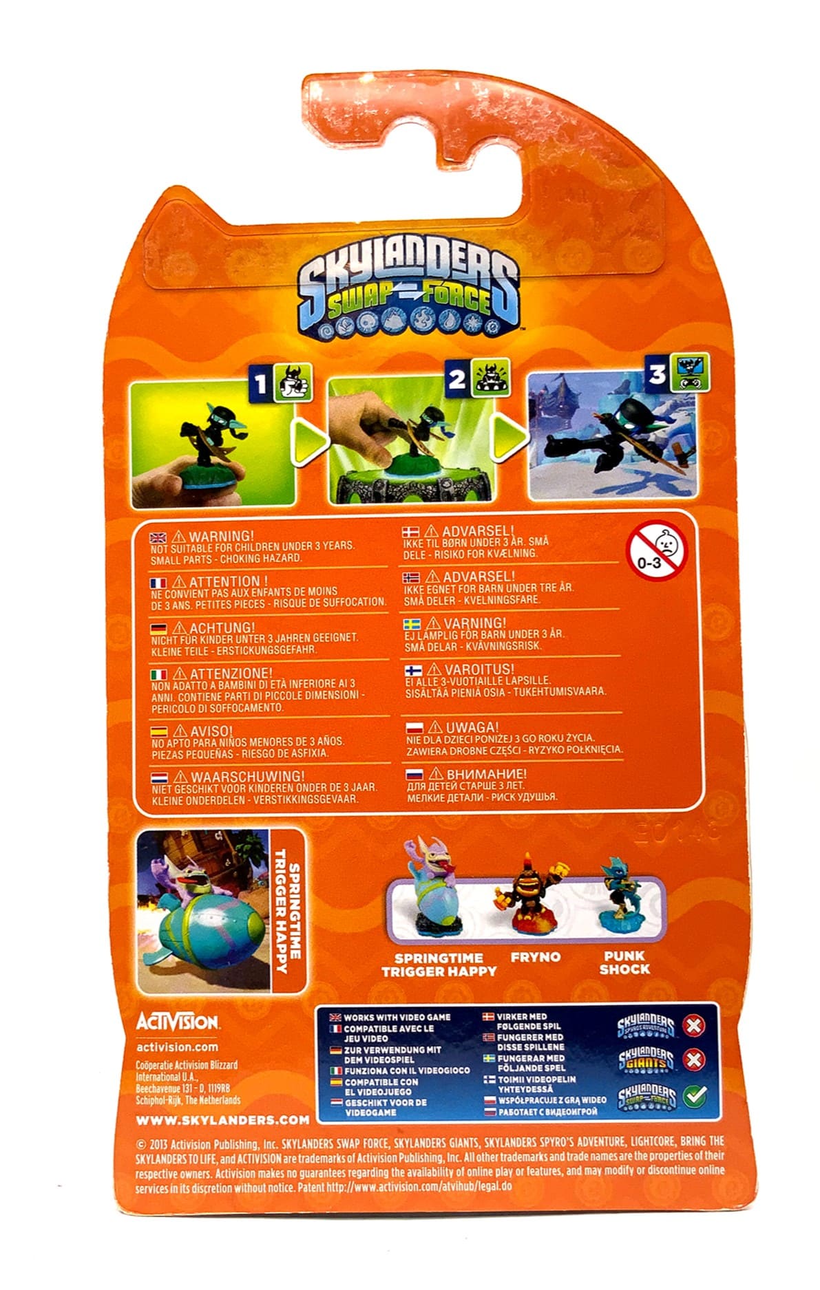 Skylanders Swap Force Springtime Trigger Happy in OVP