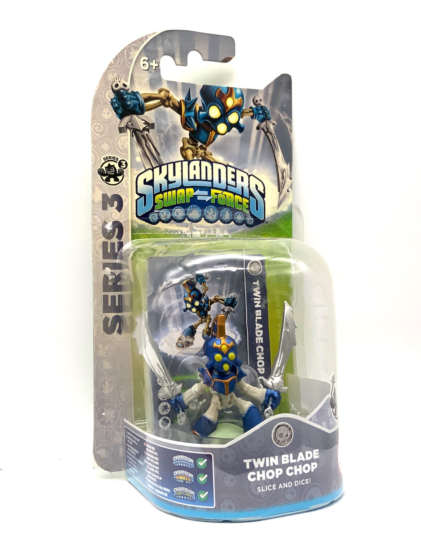 Skylanders Swap Force Twin Blade Chop Chop in OVP