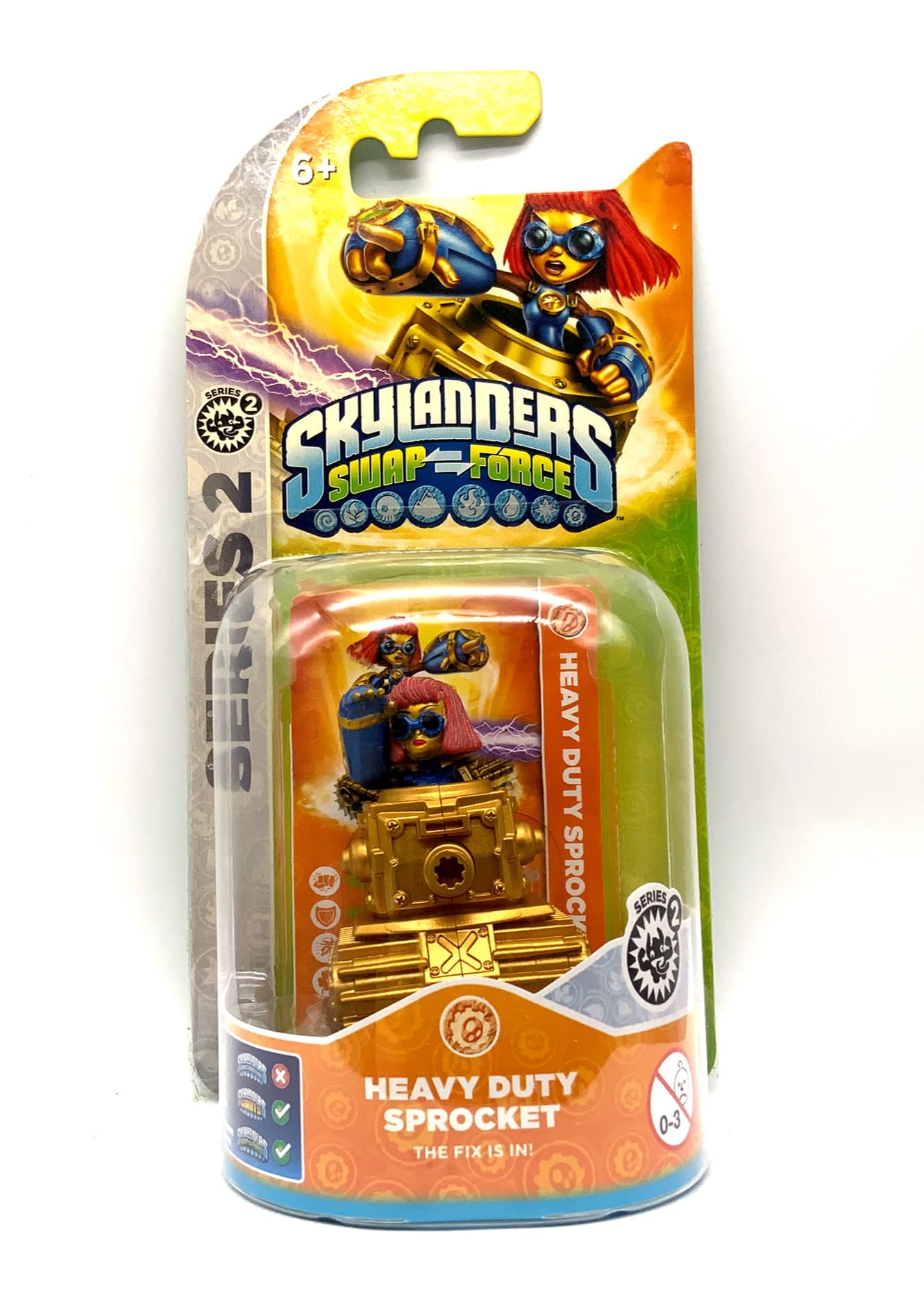 Skylanders Swap Force Heavy Duty Sprocket in OVP