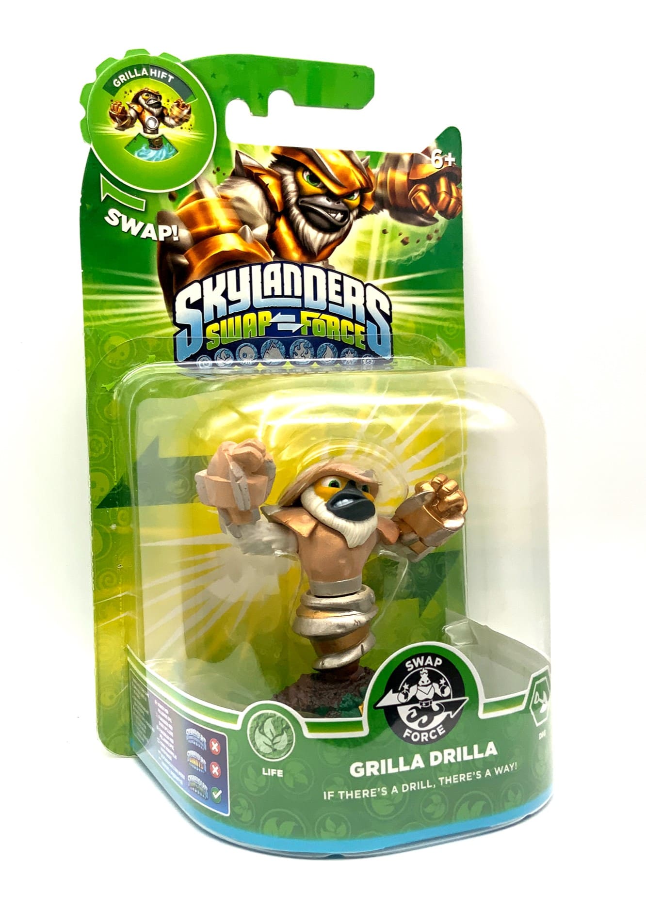 Skylanders Swap Force Grilla Drilla in OVP