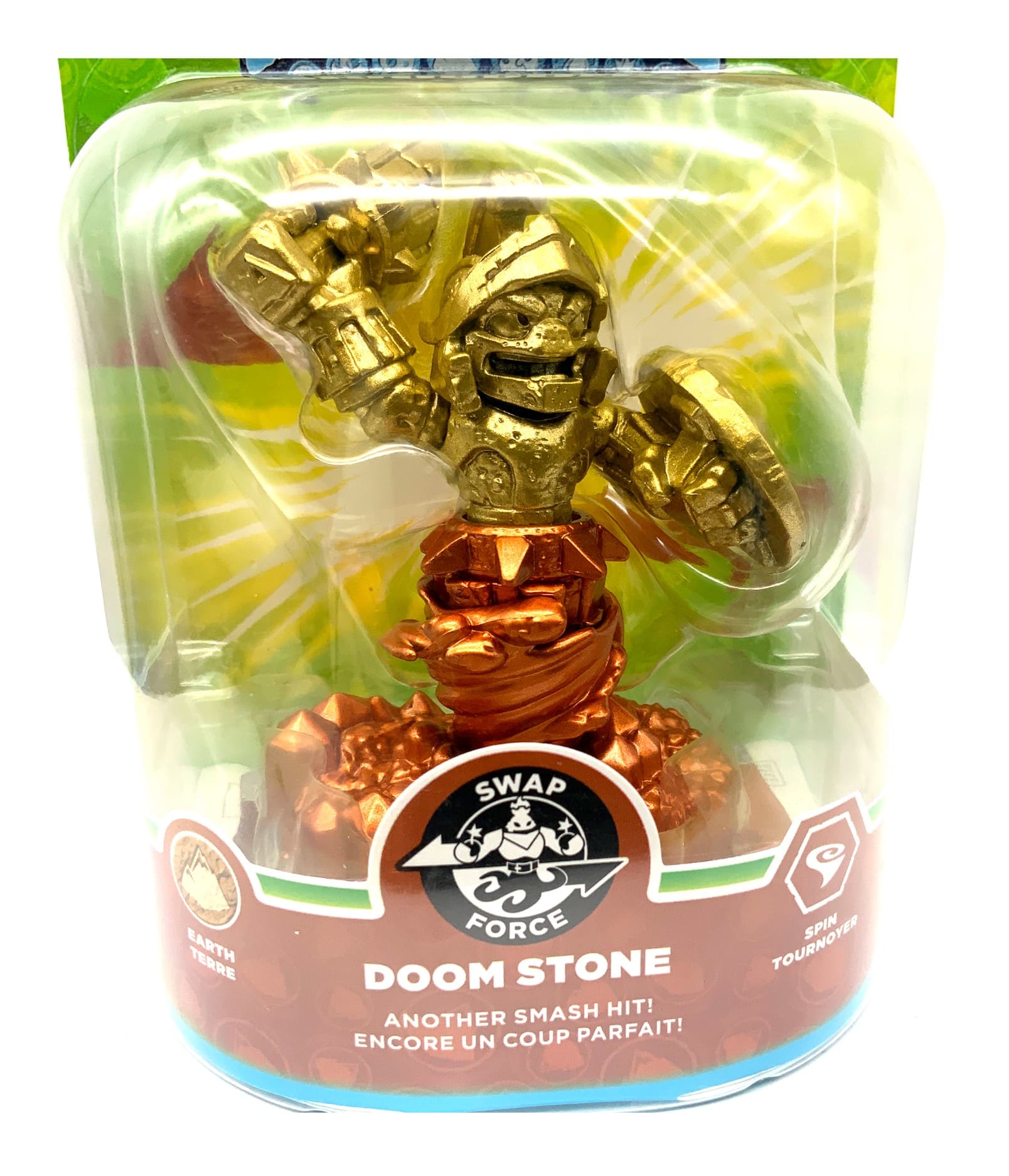 Skylanders Swap Force Doom Stone Bronze & Gold Chase Variante in OVP