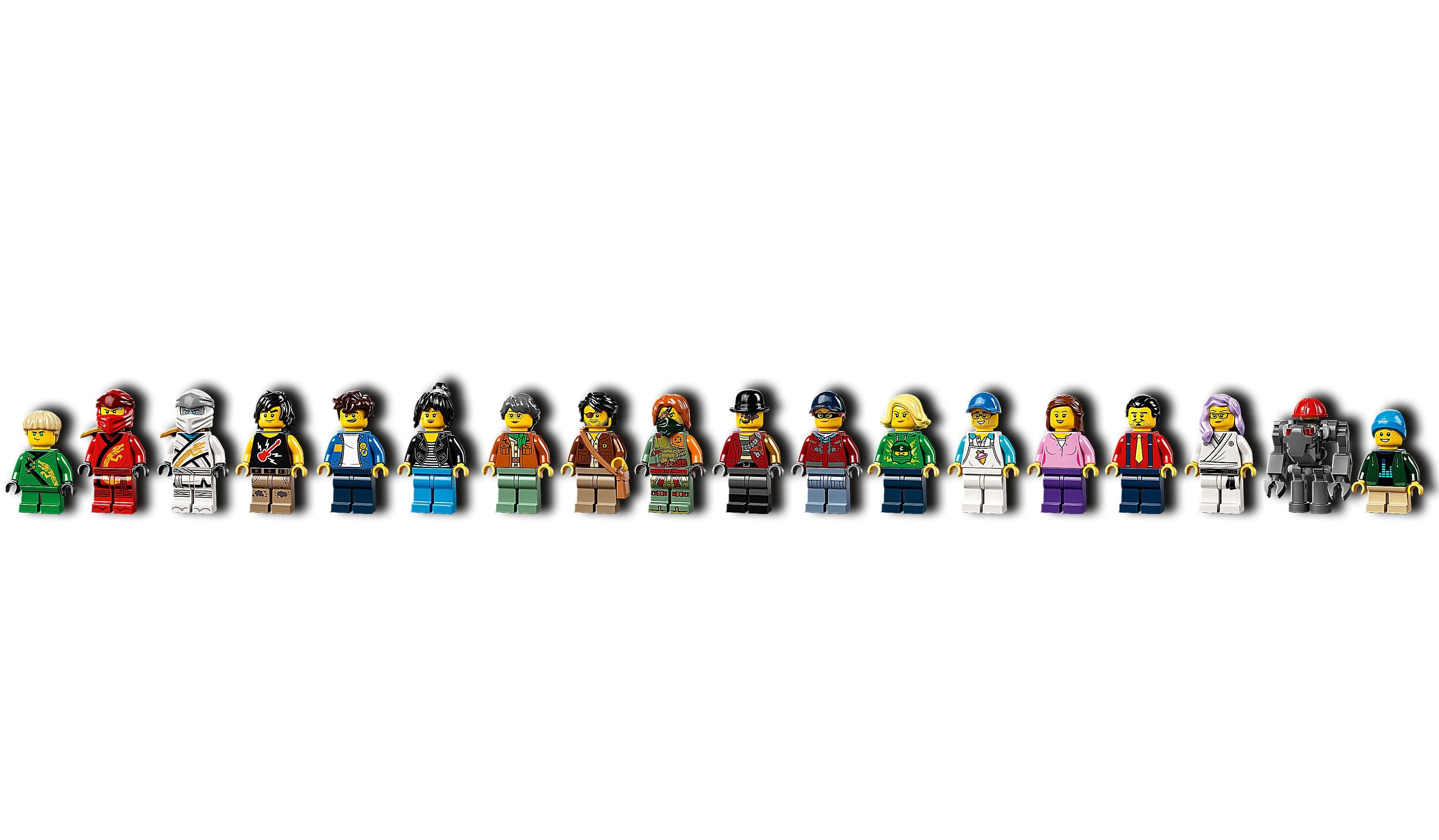 LEGO Ninjago 71741 The Gardens of NINJAGO® City