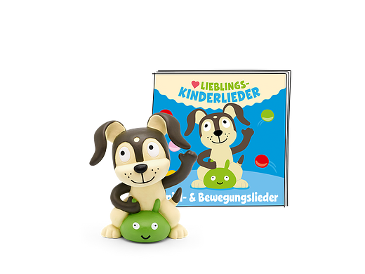 Figurines Tonie, chansons préférées pour enfants, chansons de jeu et de mouvement, figurine audio pour Toniebox