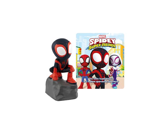 Figurines Tonie MARVEL Spidey et ses incroyables amis Spidey et ses super amis - Doc Ocks Super Octopus et 3 autres aventures passionnantes Figurine audio pour Toniebox