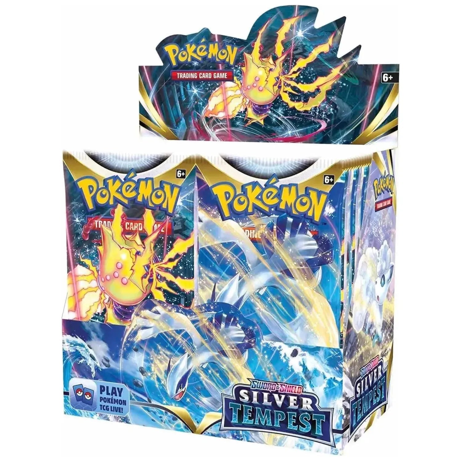 Pokémon Sword & Shield Silver Tempest Display 36 Booster (English)
