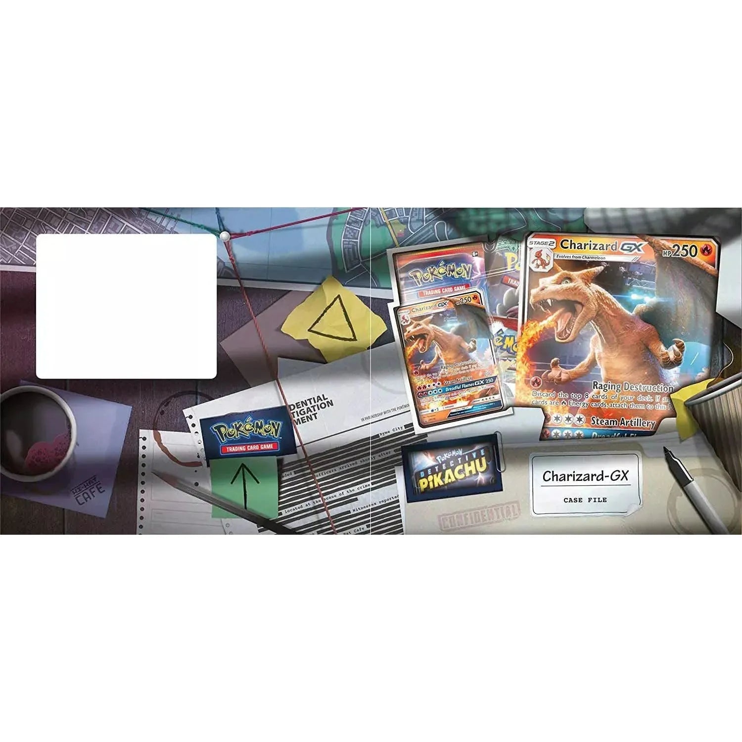 Pokémon Soleil et Lune Détective Pikachu Charizard GX Collection (anglais)