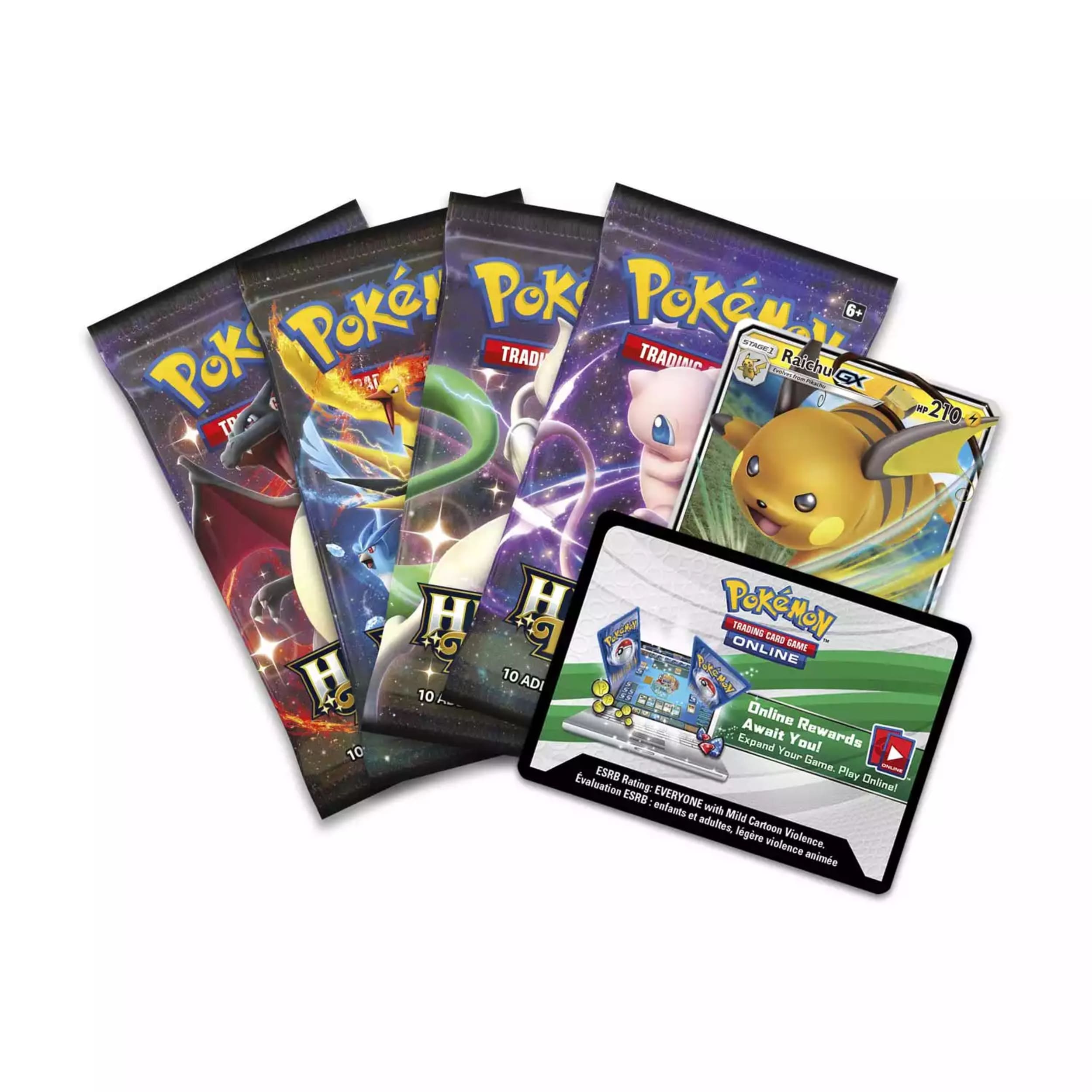 Pokémon Sun & Moon Hidden Fates Tin Raichu (English)