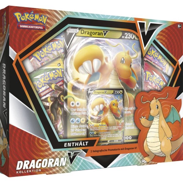Collection Pokémon Épée et Bouclier Dragoran V (allemand)
