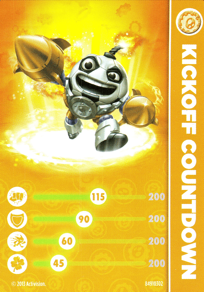 Skylanders Swap Force Kickoff Countdown Karte