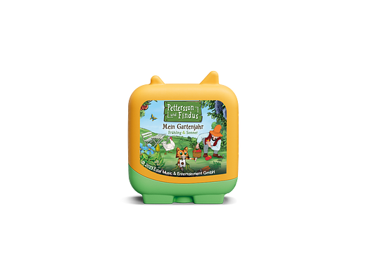Figurines Tonie Pettersson et Findus My Garden Year - Figurine audio Printemps & Été pour Toniebox