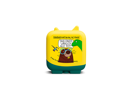 Figurines Tonie : BiBiBiber a une question : tous les dinosaures sont-ils vraiment morts ? Figurine audio pour Toniebox.