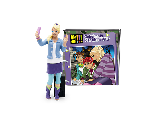 Tonie Figures The Three !!! The Secret of the Old Villa Audio Figure for Toniebox