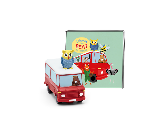 Tonie Figures Owl finds the beat On a European tour Audio figure for Toniebox