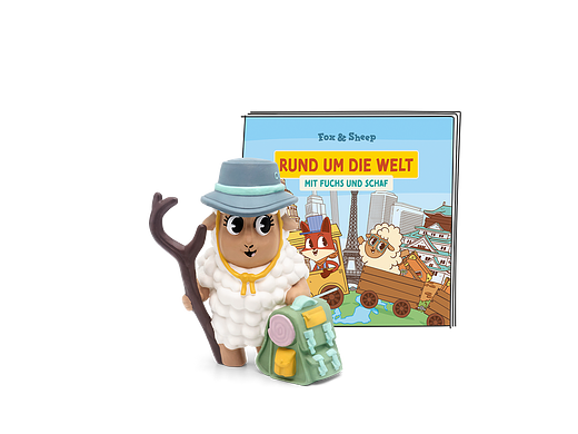 Figurines Tonie autour du monde avec renard et mouton Figurine audio Osaka & Serengeti pour Toniebox