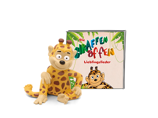 Figurine audio Tonie Figures The Giraffe Monkeys, chansons préférées pour Toniebox